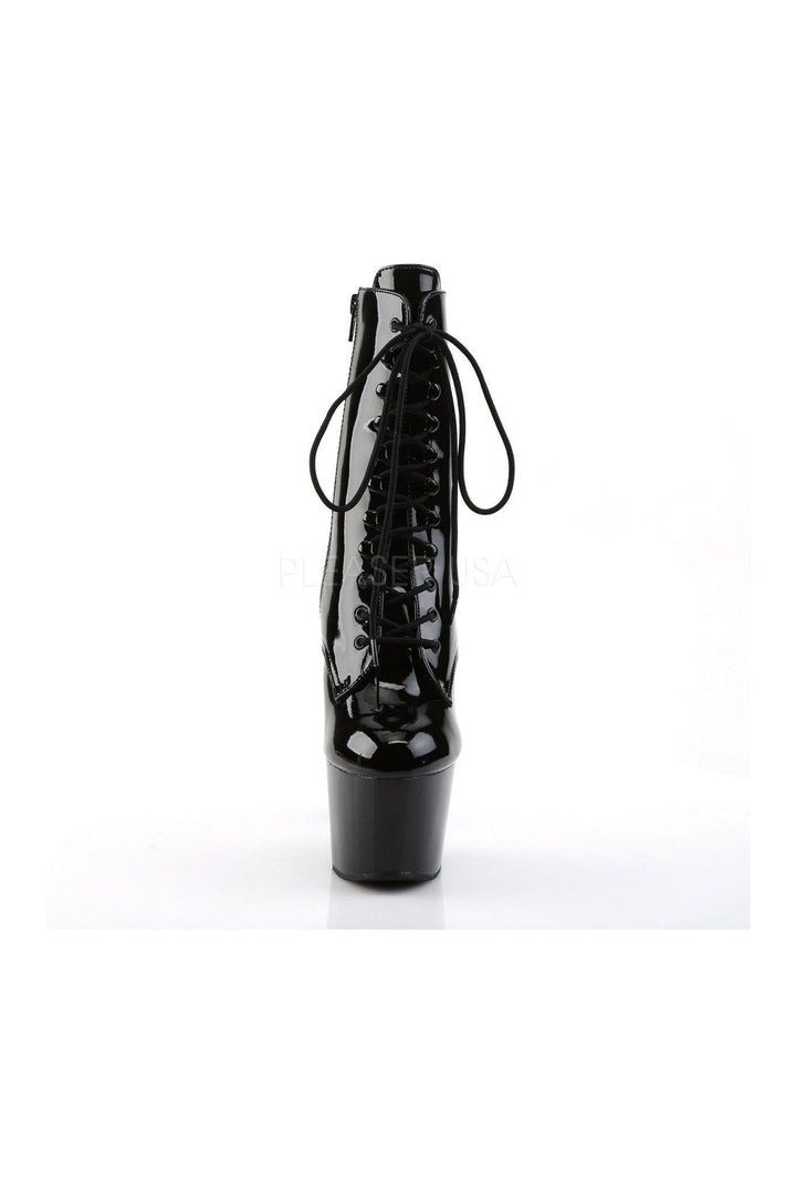ADORE-1020 Platform Boot  | Black Patent