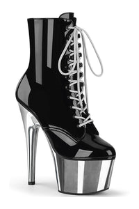 Pleaser ADORE-1020 Exotic Boot in Black Patent from SexyShoes.com