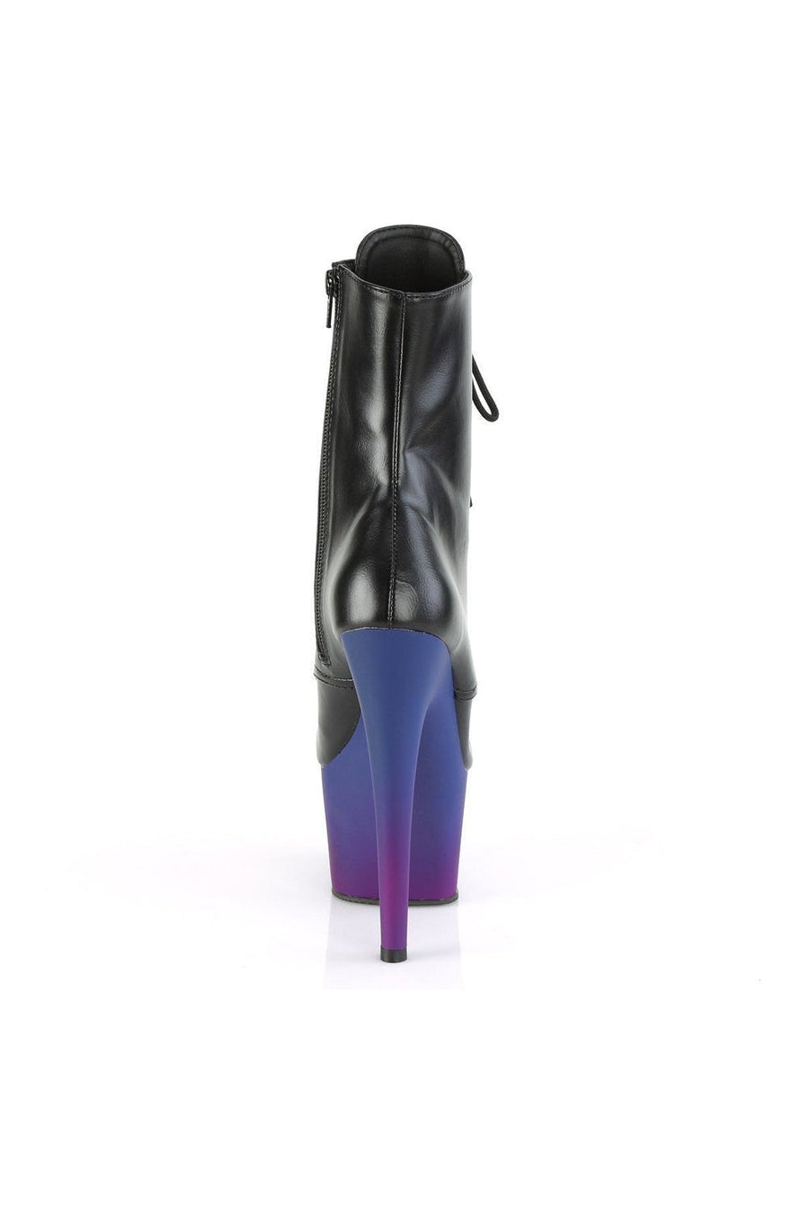 Pleaser ADORE-1020BP Exotic Boot in Black Faux Leather