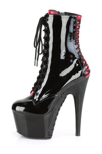 Pleaser ADORE-1020FH Exotic Boot in Black Patent