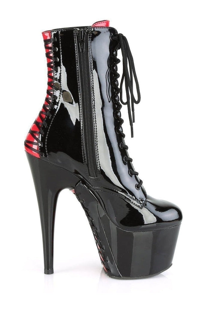 Pleaser ADORE-1020FH Exotic Boot in Black Patent