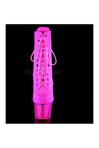 Pleaser ADORE-1020G Platform Boot in Neon Glitter