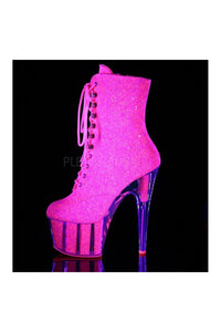 Pleaser ADORE-1020G Platform Boot in Neon Glitter