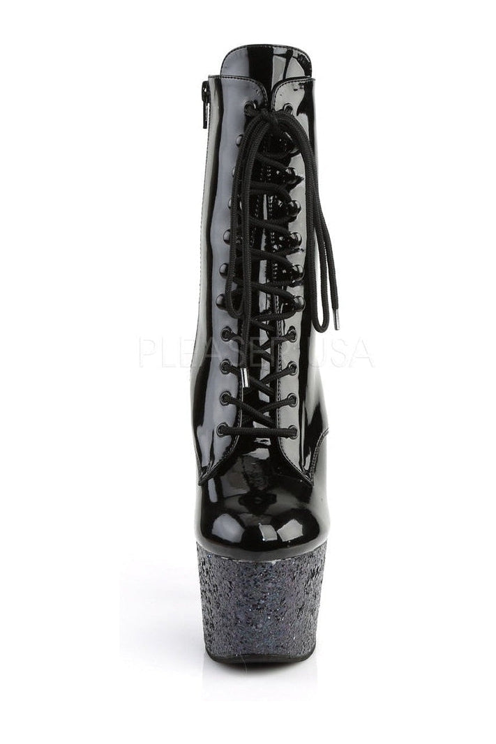 ADORE-1020LG Platform Boot | Black Patent