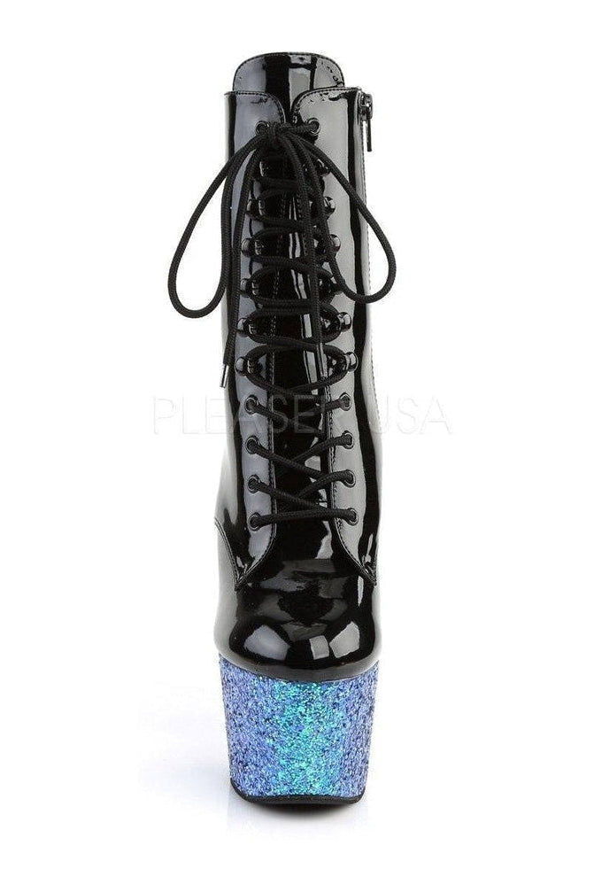 ADORE-1020LG Platform Boot | Black Patent