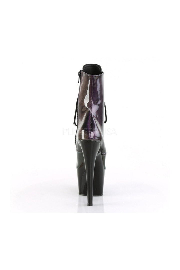 ADORE-1020SHG Platform Ankle Boot | Black Patent-Pleaser-SEXYSHOES.COM