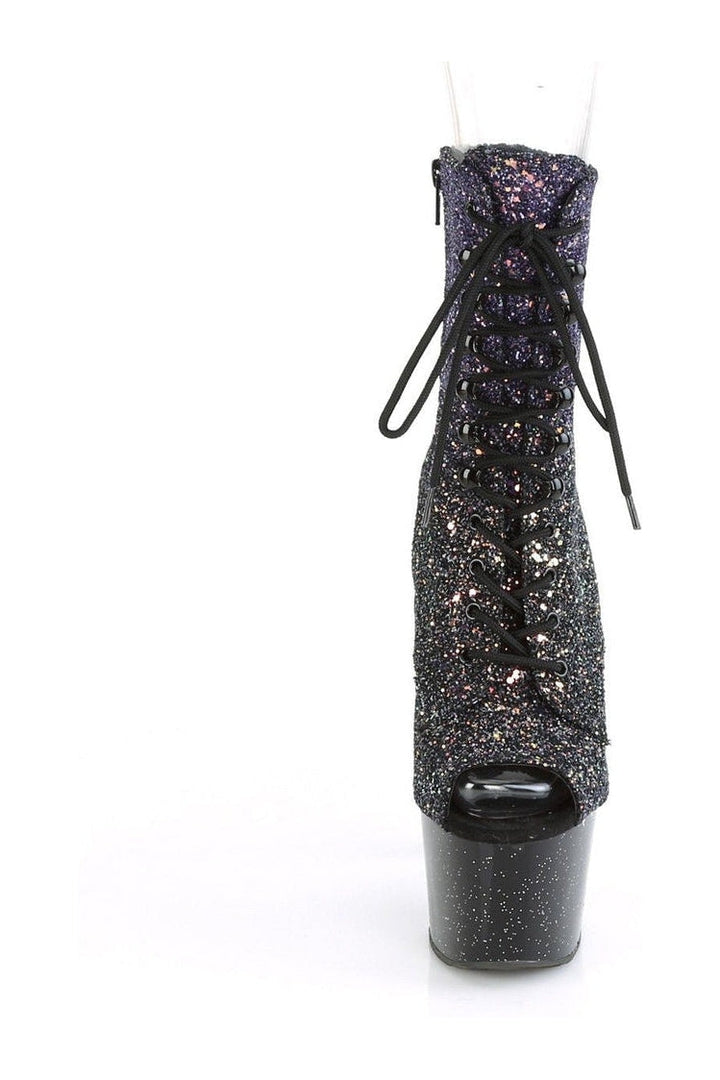 ADORE-1021OMBG Exotic Boot | Purple Glitter