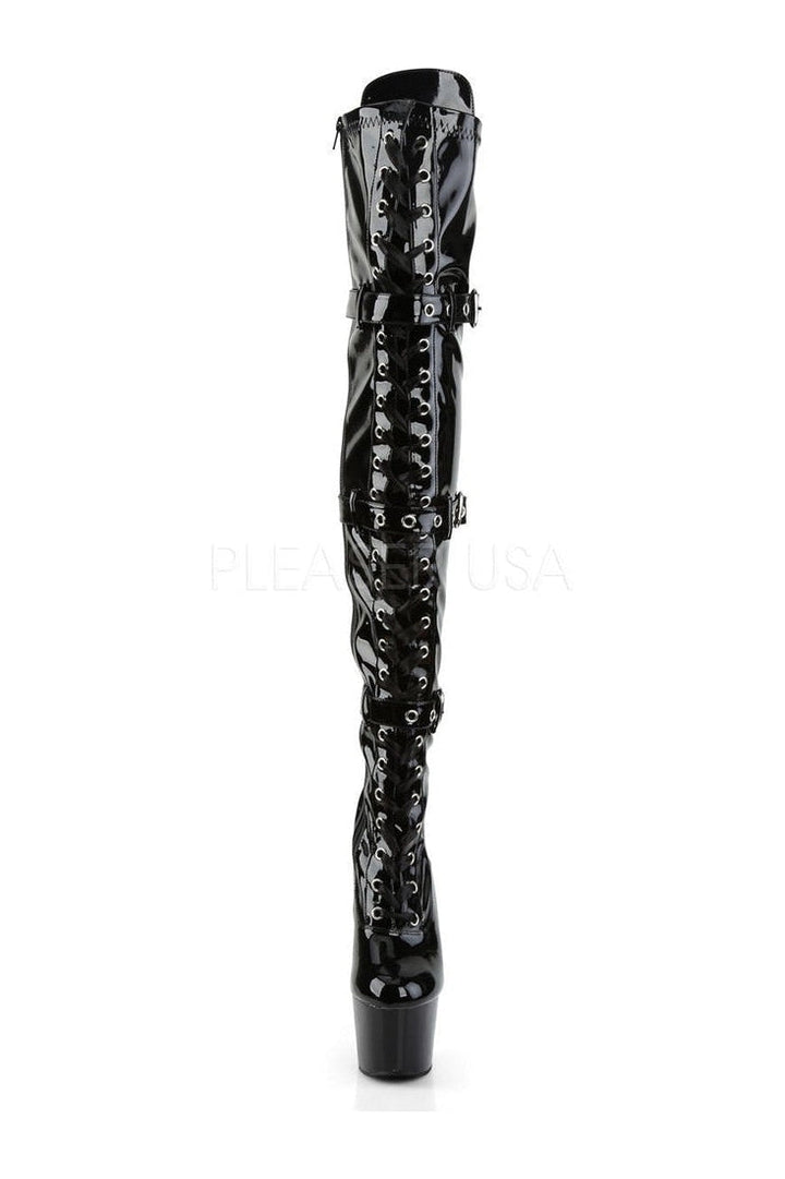 ADORE-3028 Platform Boot  | Black Patent