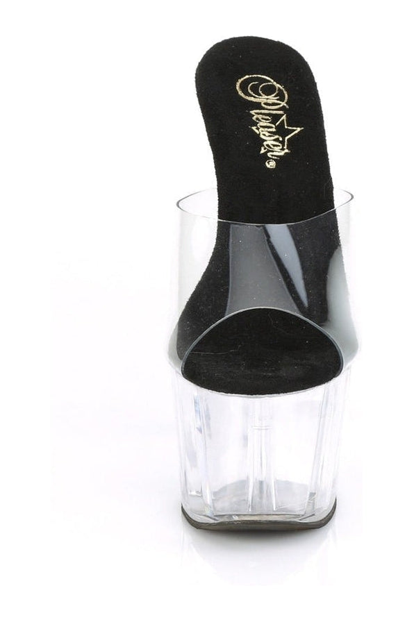 Pleaser ADORE-701 Exotic Slide in Clear Vinyl