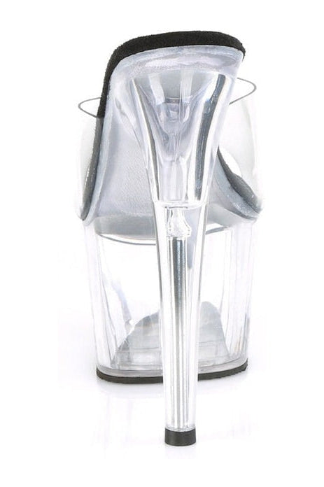 Pleaser ADORE-701 Exotic Slide in Clear Vinyl