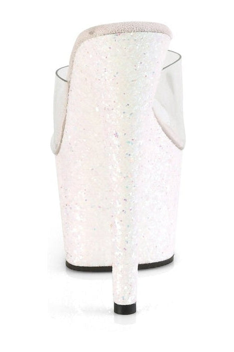 Pleaser ADORE-701LG Exotic Slide in Clear Vinyl