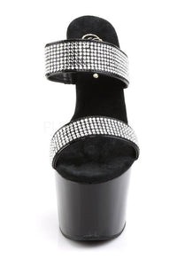 Pleaser ADORE-702-2 Platform Slide in Black Patent