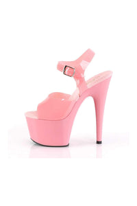 Pleaser ADORE-708N Platform Sandal in Pink Faux Leather