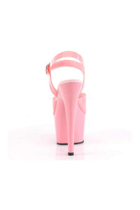 Pleaser ADORE-708N Platform Sandal in Pink Faux Leather