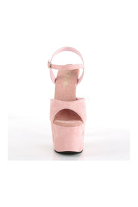 Pleaser ADORE-709FS Platform Sandal in Pink Faux Leather