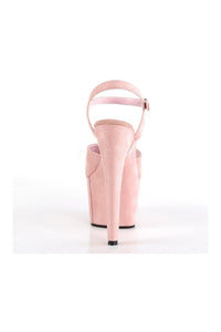 Pleaser ADORE-709FS Platform Sandal in Pink Faux Leather