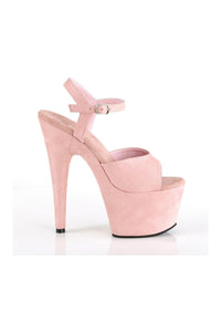 Pleaser ADORE-709FS Platform Sandal in Pink Faux Leather