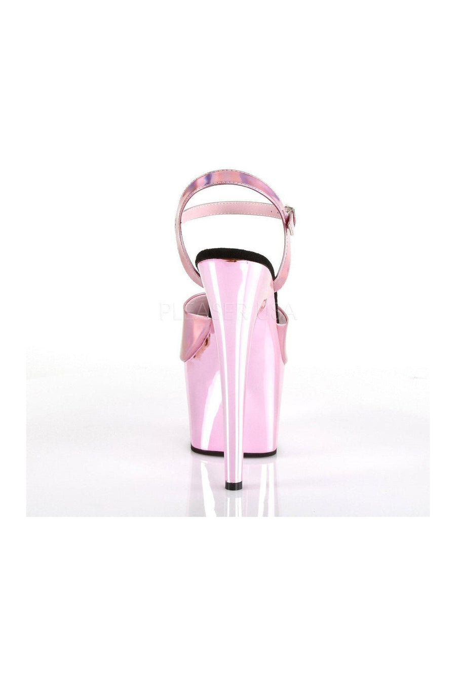Pleaser ADORE-709HGCH Platform Sandal in Pink Patent