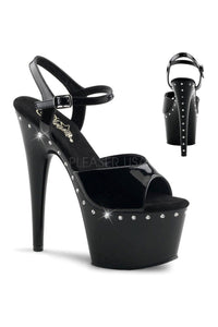 Pleaser ADORE-709LS Platform Sandal in Black Patent from SexyShoes.com
