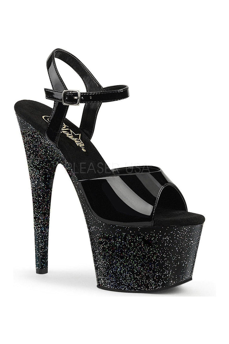Pleaser Black Sandals Platform Stripper Shoes | Buy at Sexyshoes.com
