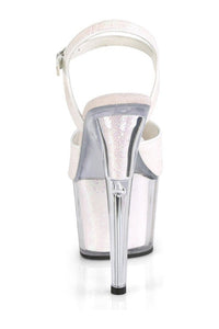 Pleaser ADORE-710G Exotic Sandal in Hologram Glitter