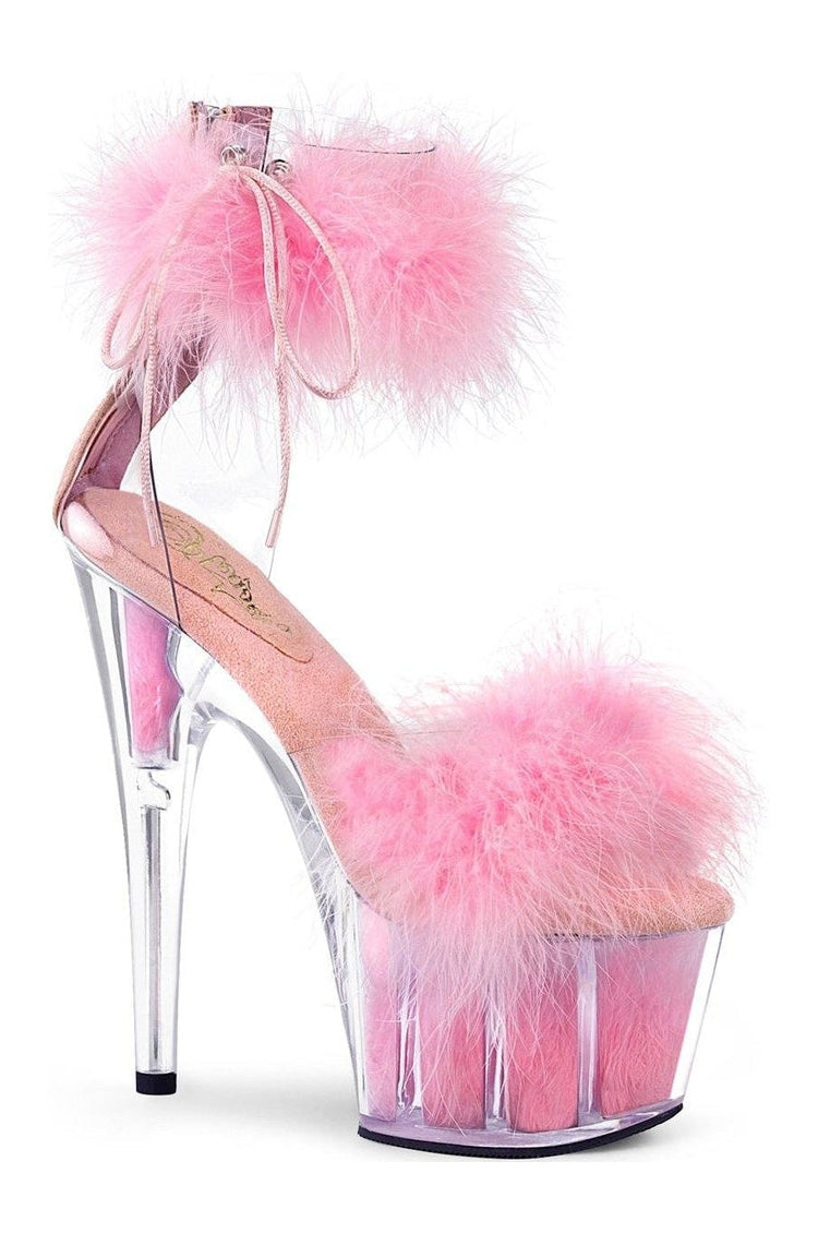 Pleaser Clear Sandals Platform Stripper Shoes | Buy at Sexyshoes.com