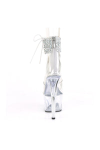 Pleaser ADORE-724RS-02 Exotic Sandal in Clear Vinyl