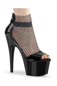 Pleaser ADORE-765RM Sandal in Black Patent from SexyShoes.com