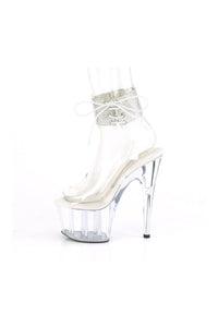 Pleaser ADORE-791-2RS Exotic Sandal in Clear Vinyl
