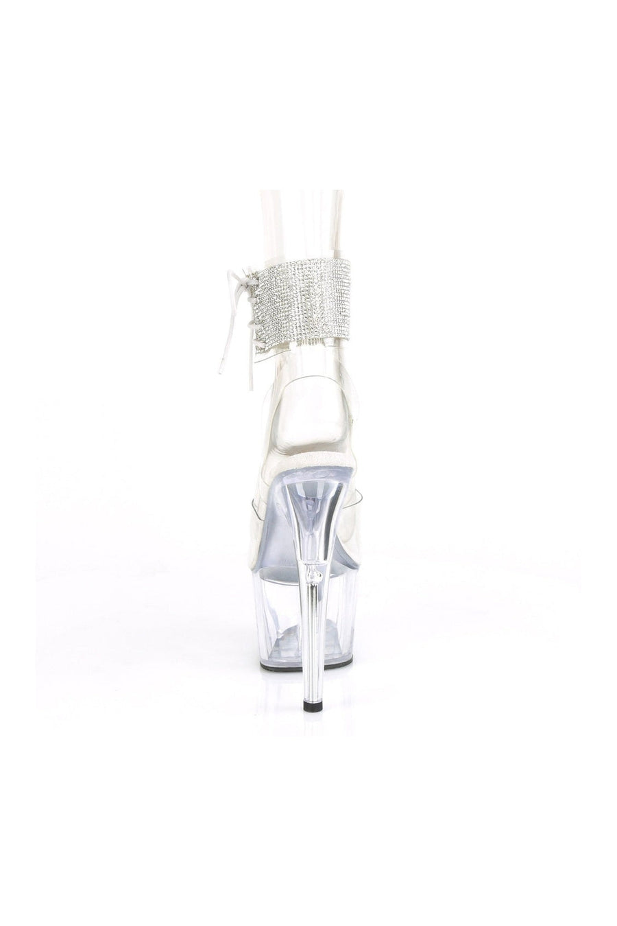 Pleaser ADORE-791-2RS Exotic Sandal in Clear Vinyl