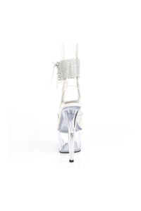 Pleaser ADORE-791-2RS Exotic Sandal in Clear Vinyl