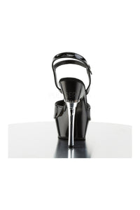 Pleaser ALLURE-609 Platform Sandal in Black Patent