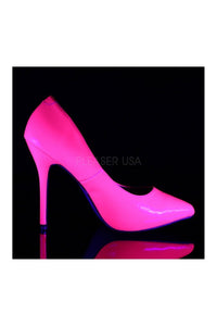 Pleaser AMUSE-20 Pump in Fuchsia Patent