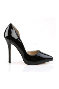 Pleaser AMUSE-22 Pump in Black Patent