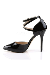 Pleaser AMUSE-25 Pump in Black Patent