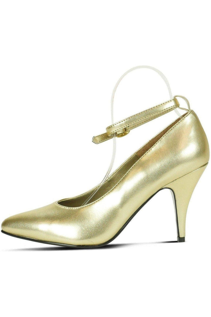 Ankle Strap - Gold-Sexyshoes Brand-Pumps-SEXYSHOES.COM