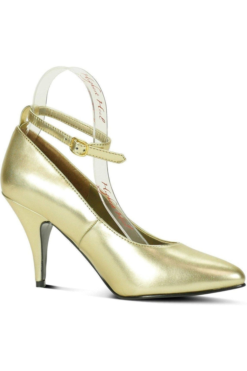Ankle Strap - Gold-Sexyshoes Brand-GOLD-Pumps-SEXYSHOES.COM