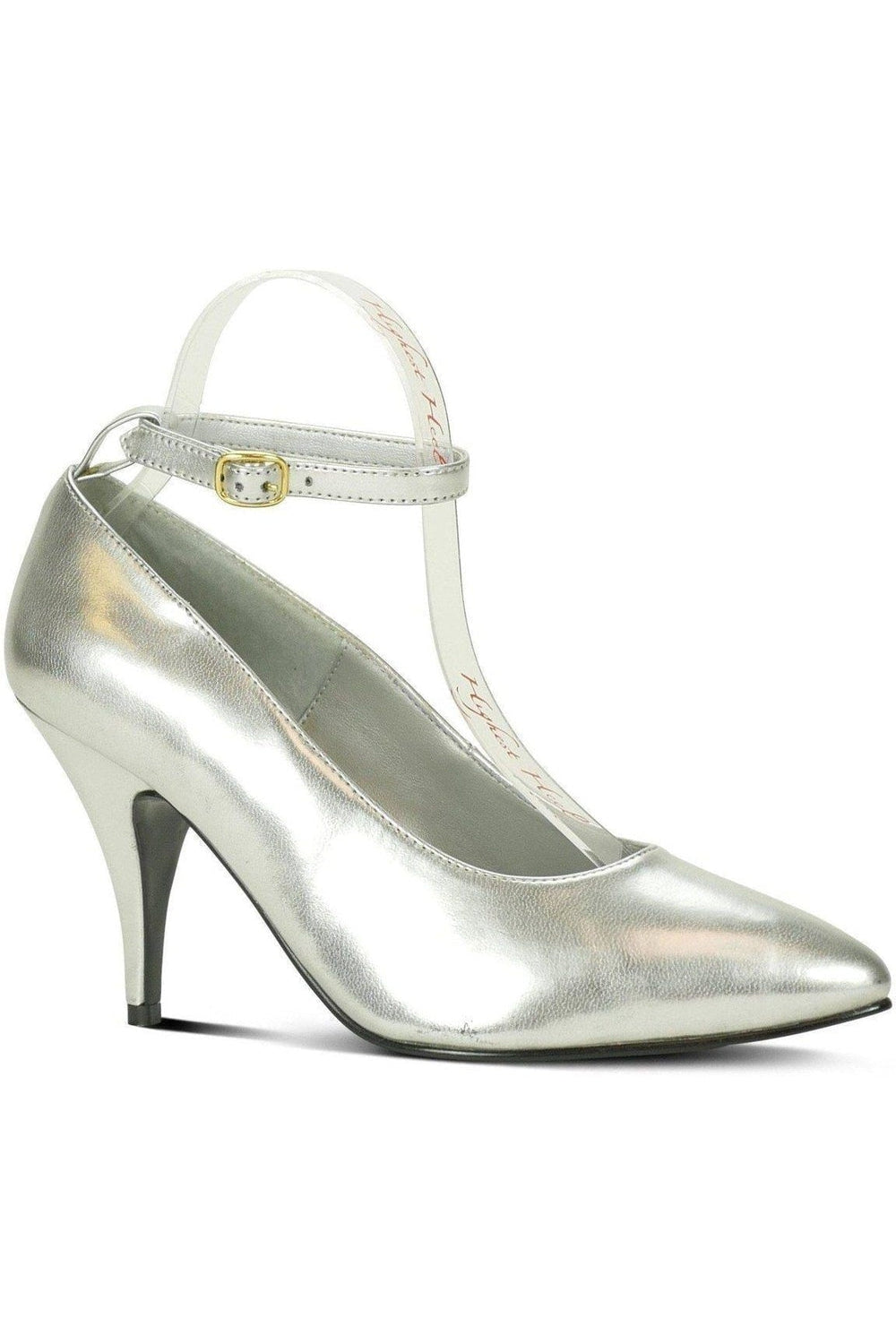 Ankle Strap - Silver-Sexyshoes Brand-SILVER-Pumps-SEXYSHOES.COM