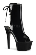 ASPIRE-1018 Platform Boot  | Black Patent