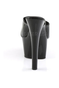 Pleaser ASPIRE-601 Platform Slide in Black Patent