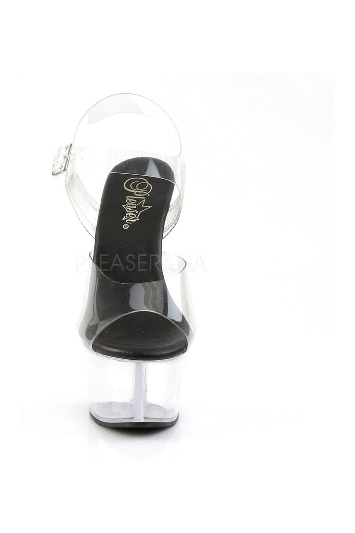 ASPIRE-608 Platform Sandal  | Black Vinyl