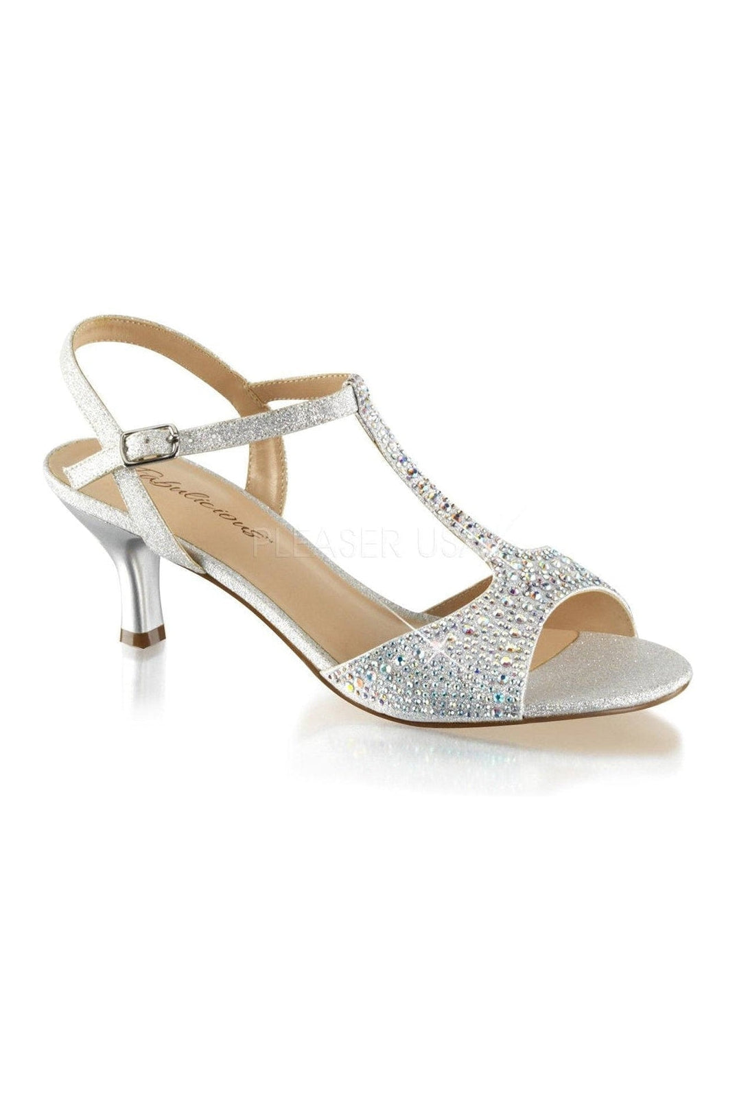 AUDREY-05 Sandal | Silver Fabric-Fabulicious-Silver-Sandals-SEXYSHOES.COM