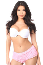 Baby Pink Ruffle Panty w/Bow by Daisy