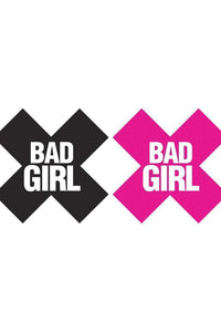 Peekaboo Pasties 2 Pair of Bad Girl Pasties in Pink  from SexyShoes.com