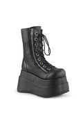 BEAR-265 Demonia Ankle Boot | Black Faux Leather