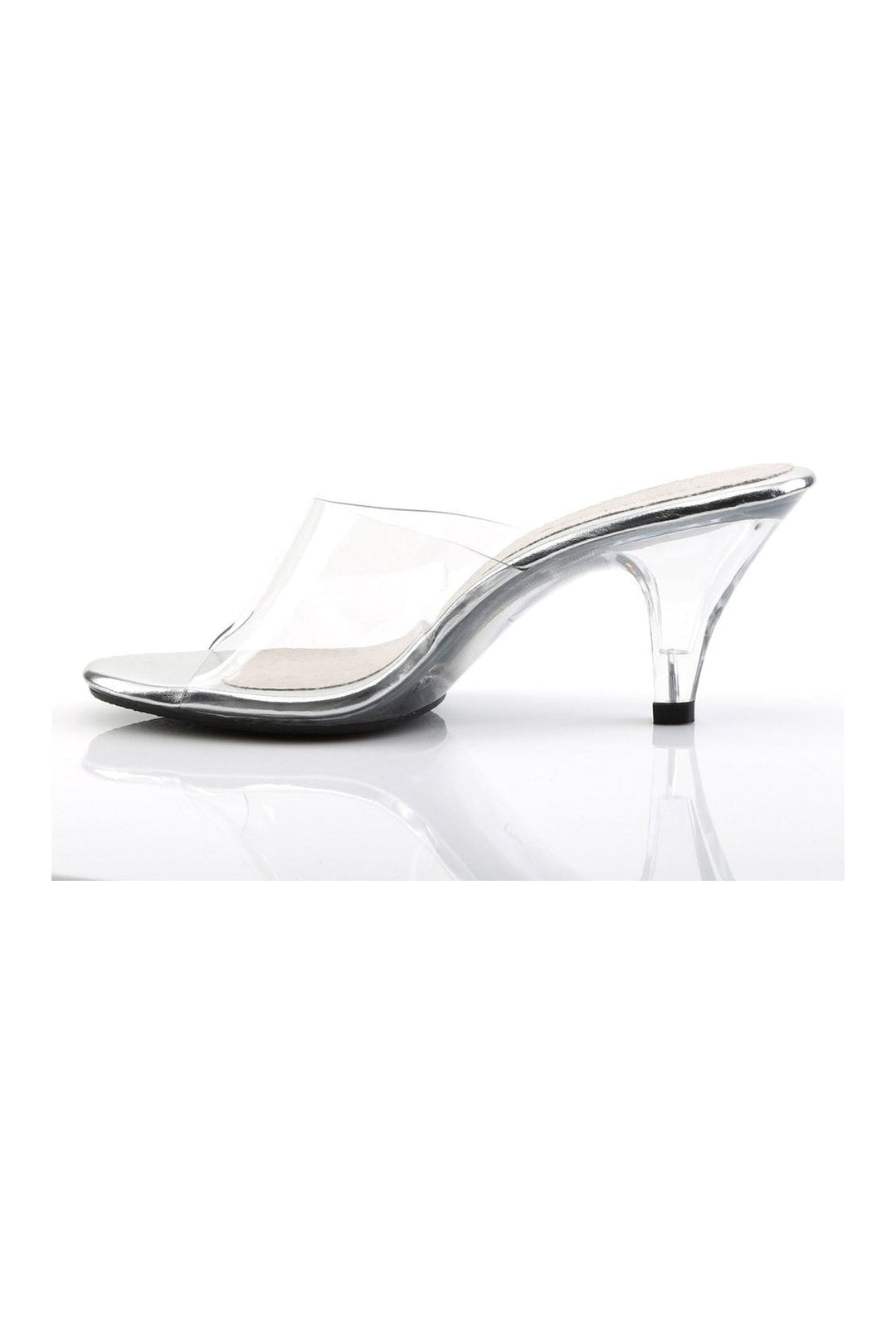 BELLE-301 Bootie | Clear Vinyl-Fabulicious-Slides-SEXYSHOES.COM