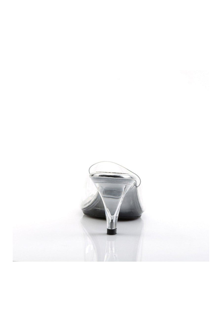 Fabulicious BELLE-301 Bootie in Clear Vinyl