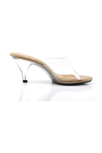 Fabulicious BELLE-301 Bootie in Clear Vinyl