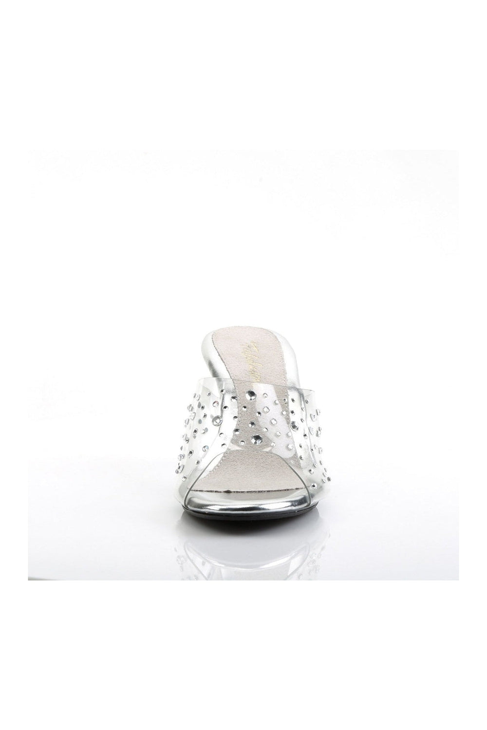 Fabulicious BELLE-301RS Bootie in Clear Vinyl