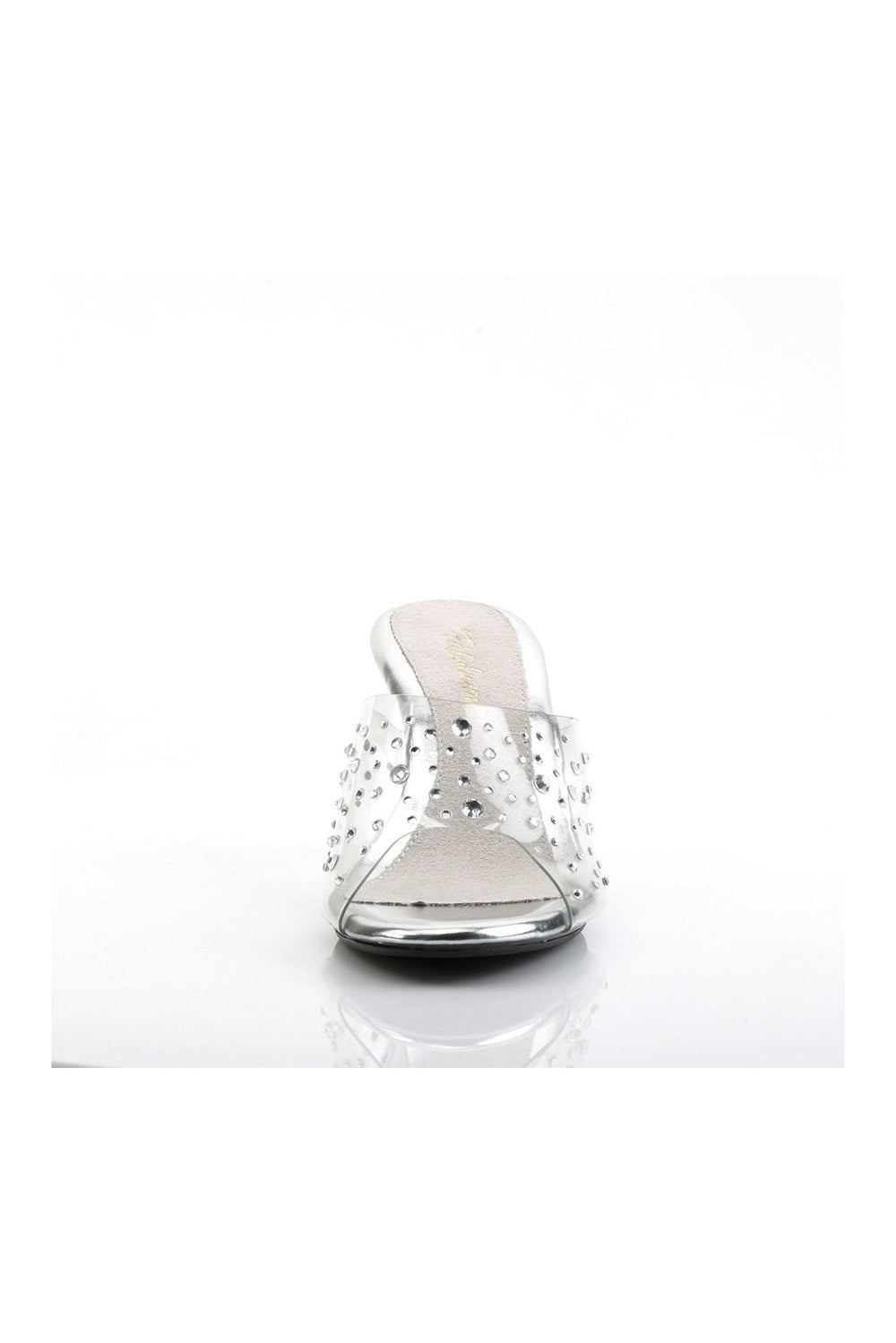 BELLE-301RS Bootie | Clear Vinyl-Fabulicious-Slides-SEXYSHOES.COM